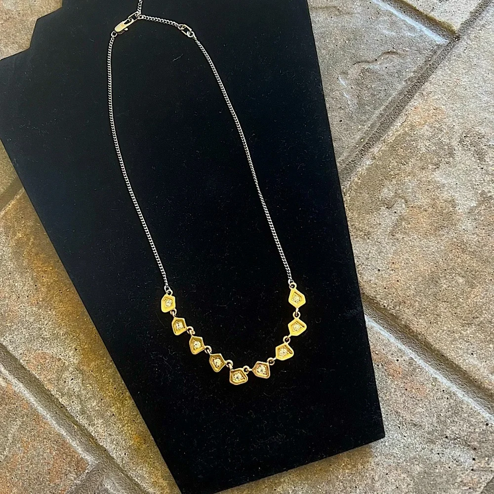 KENNETH COLE Classy Gold and Silver Necklace